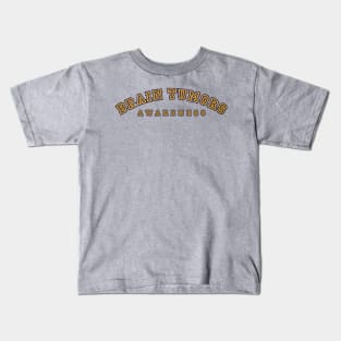 University of Brain Tumors Awareness Kids T-Shirt